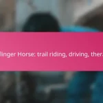 Haflinger Horse: trail riding, driving, therapy